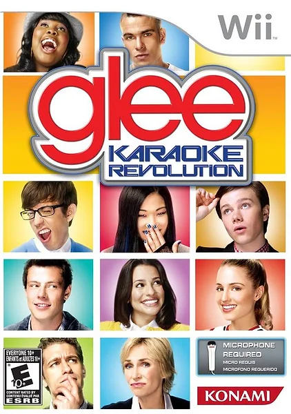 Karaoke Revolution: Glee box art