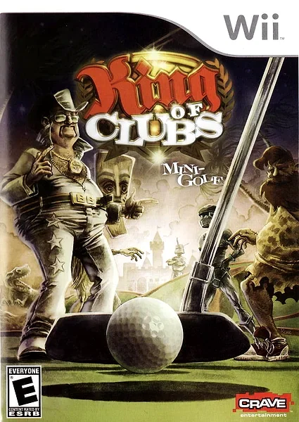 King of Clubs: Mini Golf Box Art