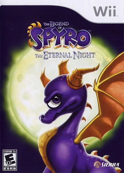 Legend of Spyro: The Eternal Night Box Art