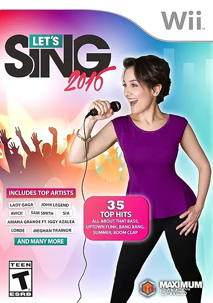 Let's Sing 2016 Box Art