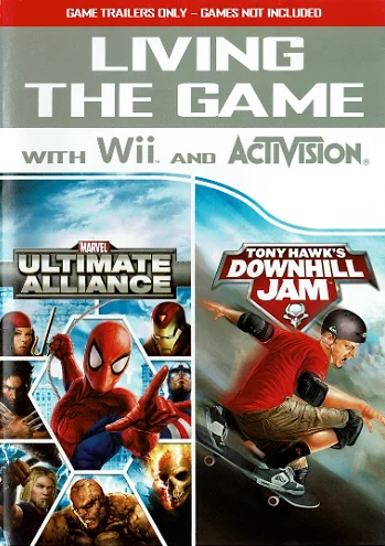 Living the Game With Wii and Activision Box Art