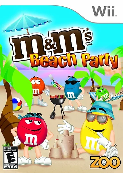 M&M's Beach Party Box Art