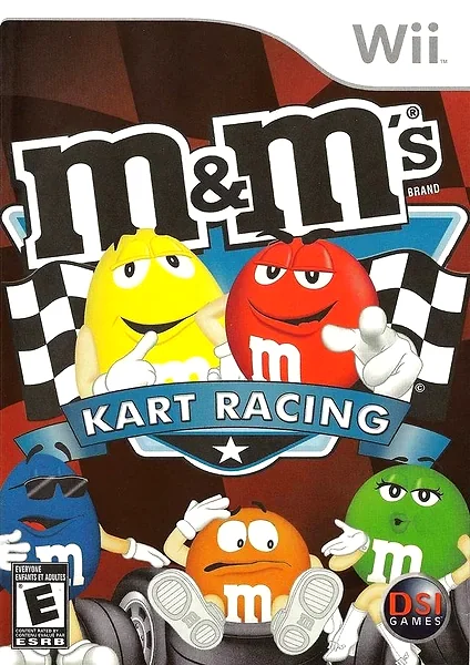 M&M's Kart Racing Box Art