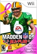 Madden NFL 09 All-Play Box Art