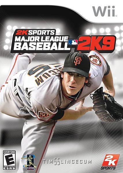 Major League Baseball 2K9 box art