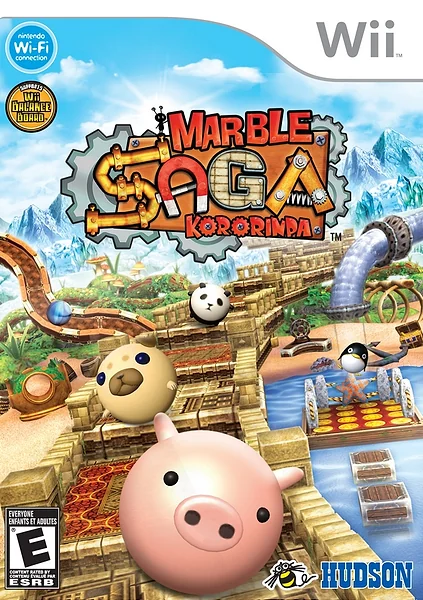 Marble Saga: Kororinpa Box Art