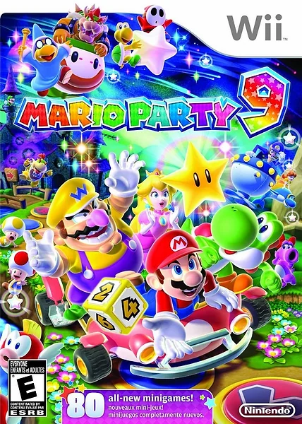 Mario Party 9 Box Art
