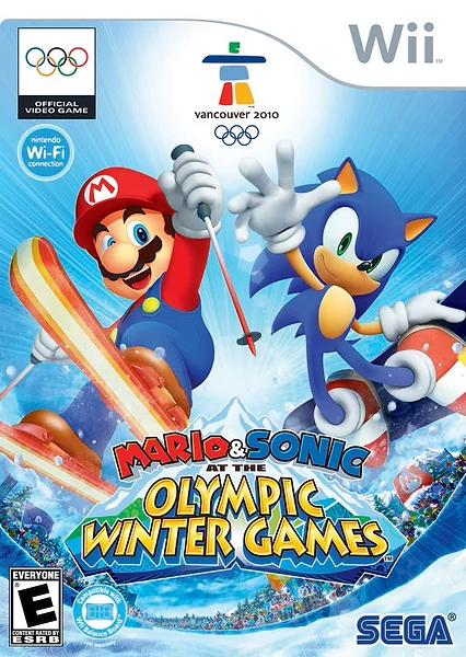 Mario & Sonic at the Olympic Winter Games box art