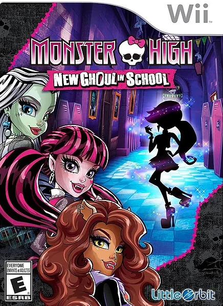 Monster High: New Ghoul in School Box Art