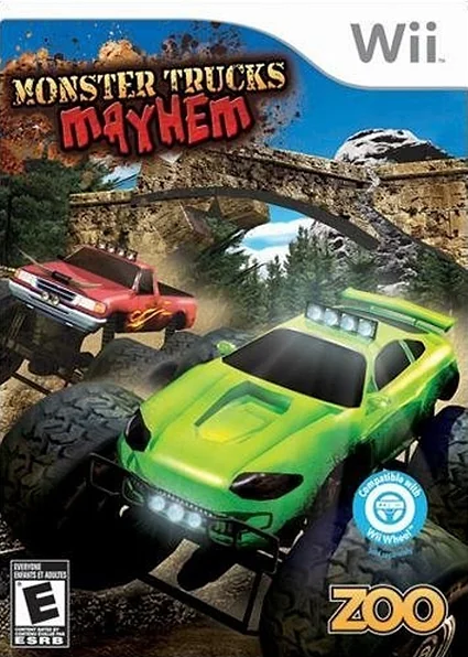 Monster Trucks Mayhem Box Art