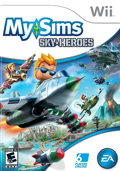 MySims SkyHeroes Box Art