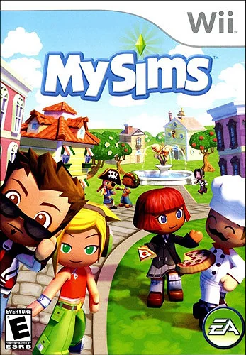 MySims Box Art