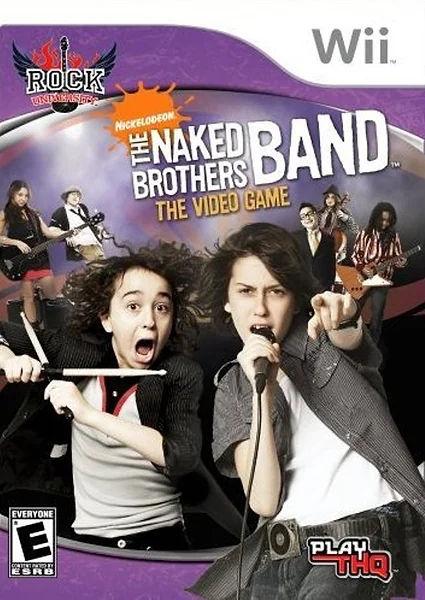 Naked Brothers Band: The Video Game Box Art