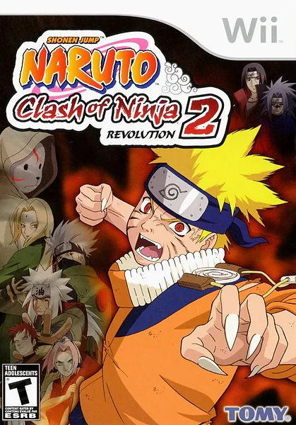 Naruto: Clash of Ninja Revolution 2 box art