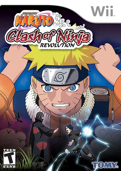 Naruto: Clash of Ninja Revolution Box Art