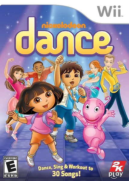 Nickelodeon Dance box art