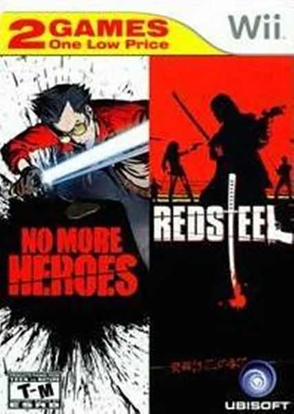 No More Heroes & Red Steel Box Art