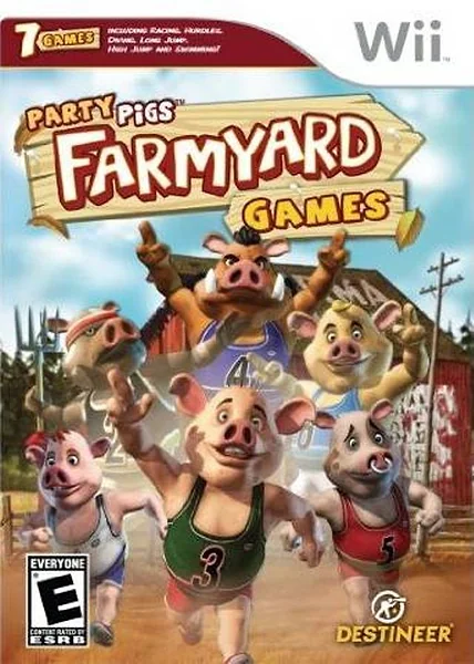 Party Pigs: Farmyard Games Box Art