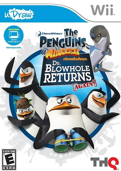 Penguins of Madagascar: Dr. Blowhole Returns box art