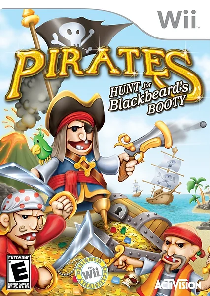 Pirates: Hunt for Blackbeard's Booty box art