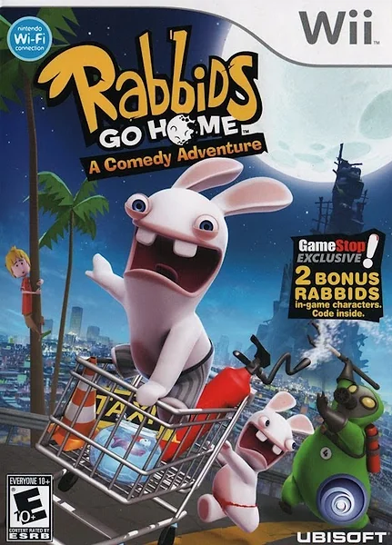 Rabbids Go Home box art