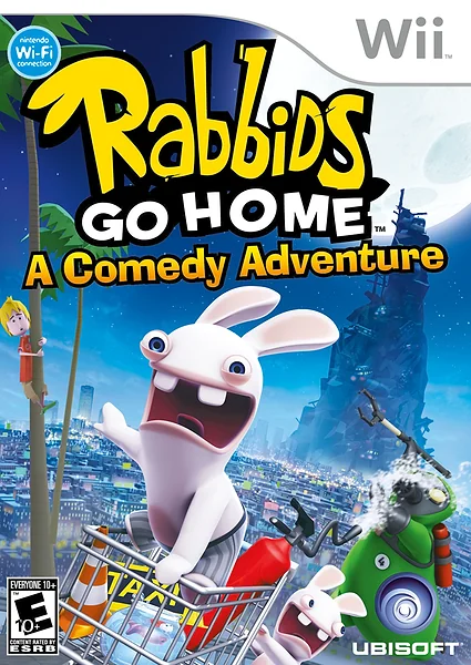 Rabbids Go Home Box Art