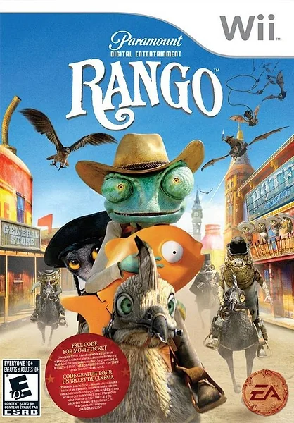 Rango Box Art