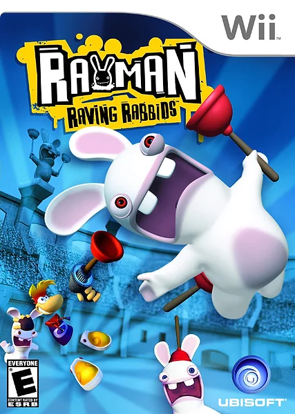 Rayman Raving Rabbids box art