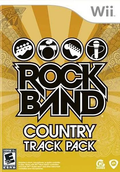 Rock Band Country Track Pack box art