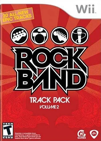 Rock Band Track Pack: Volume 2 box art