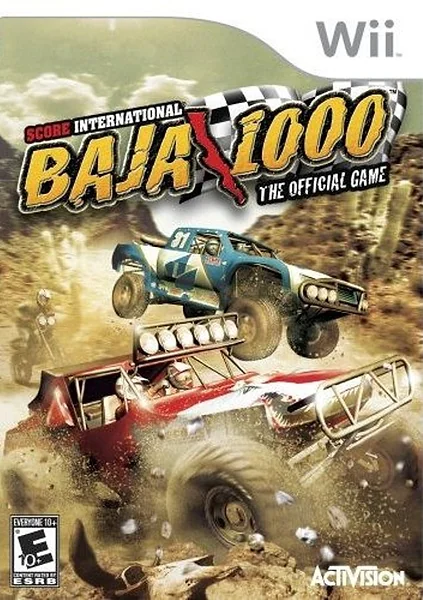 SCORE International Baja 1000 Box Art