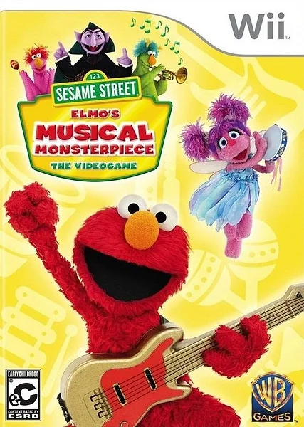 Sesame Street: Elmo's Musical Monsterpiece box art