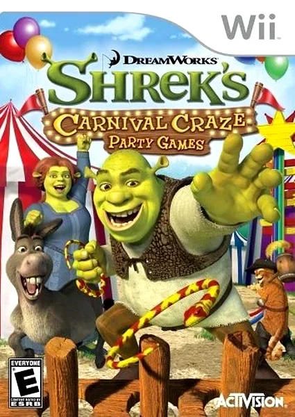 Shrek's Carnival Craze Box Art
