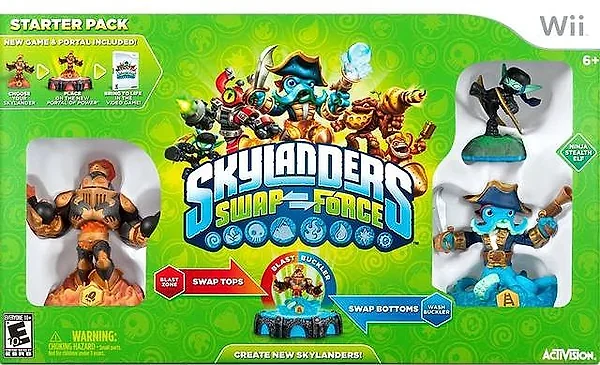 Skylanders: Swap Force box art