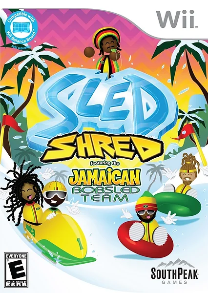 Sled Shred: Featuring the Jamaican Bobsled Team Box Art