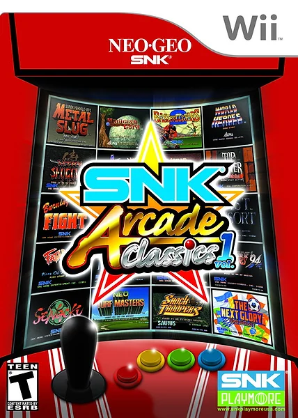 SNK Arcade Classics Vol. 1 Box Art