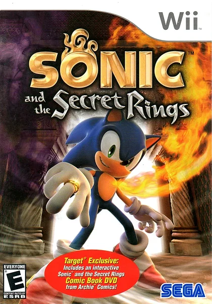 Sonic and the Secret Rings Box Art