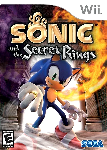 Sonic and the Secret Rings box art