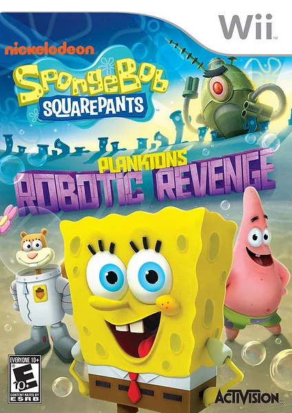 SpongeBob SquarePants: Plankton's Robotic Revenge box art