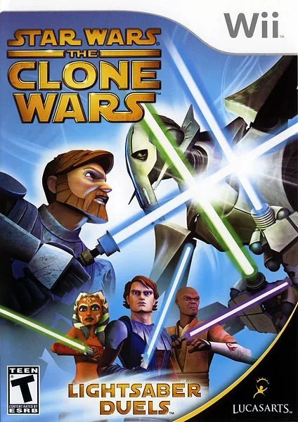 Star Wars: The Clone Wars - Lightsaber Duels box art