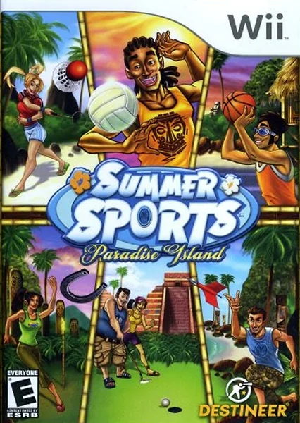 Summer Sports: Paradise Island Box Art