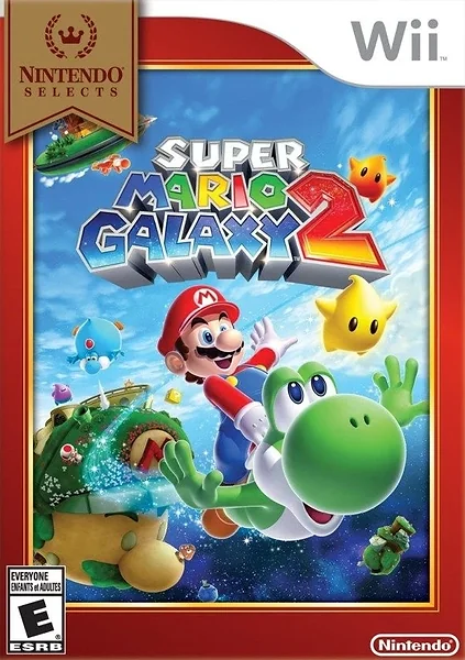 Super Mario Galaxy 2 box art