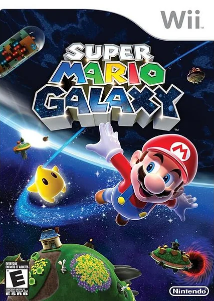 Super Mario Galaxy Box Art