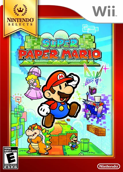 Super Paper Mario box art