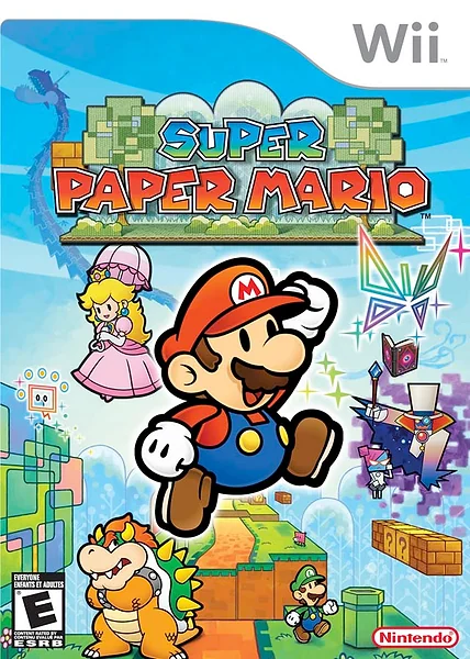 Super Paper Mario box art