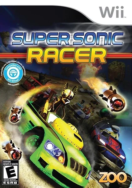 Super Sonic Racer box art