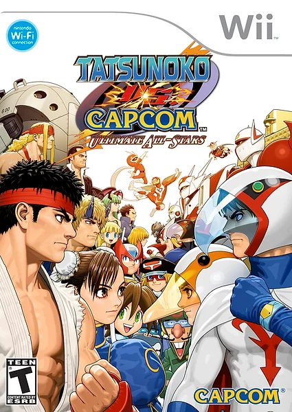 Tatsunoko vs. Capcom: Ultimate All-Stars Box Art