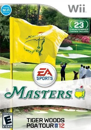 Tiger Woods PGA Tour 12: The Masters box art