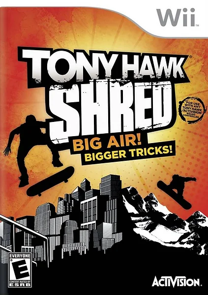 Tony Hawk: Shred box art