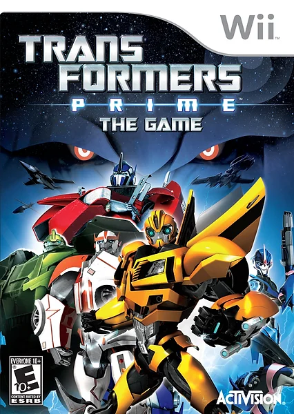 Transformers: Prime - The Game box art